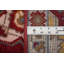 Tapis oriental géométrique traditionnel 3 x 6