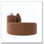 Canapé demi-lune moderne et élégant-721152871