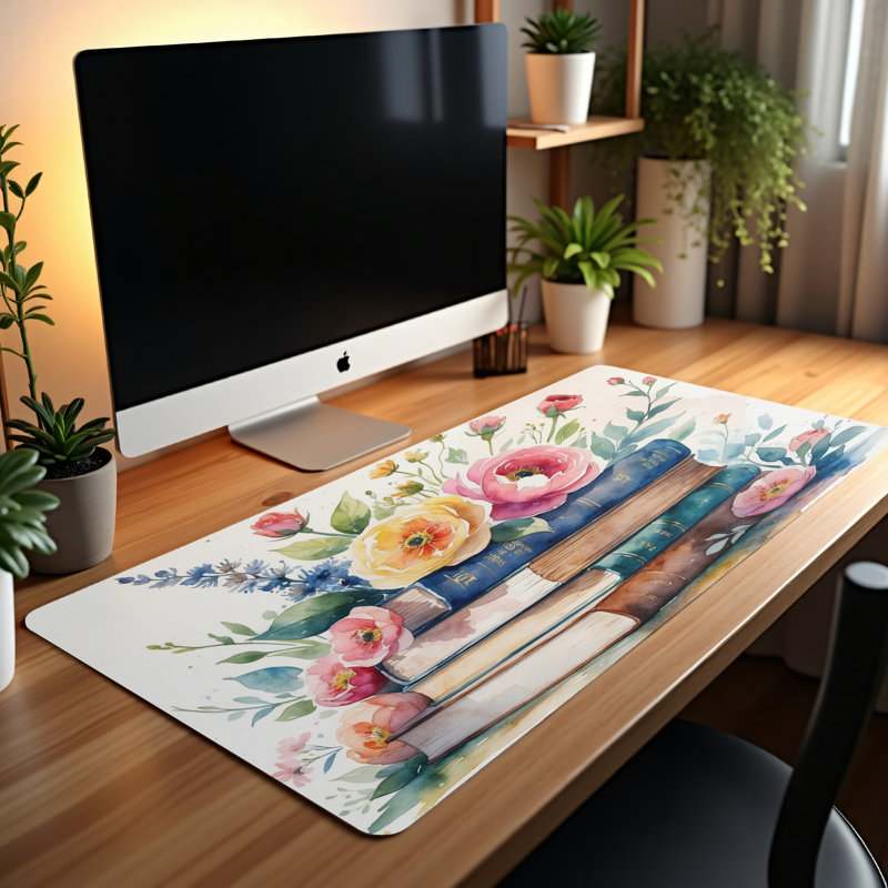 Polyester Desk Pad, 23.6x13.8