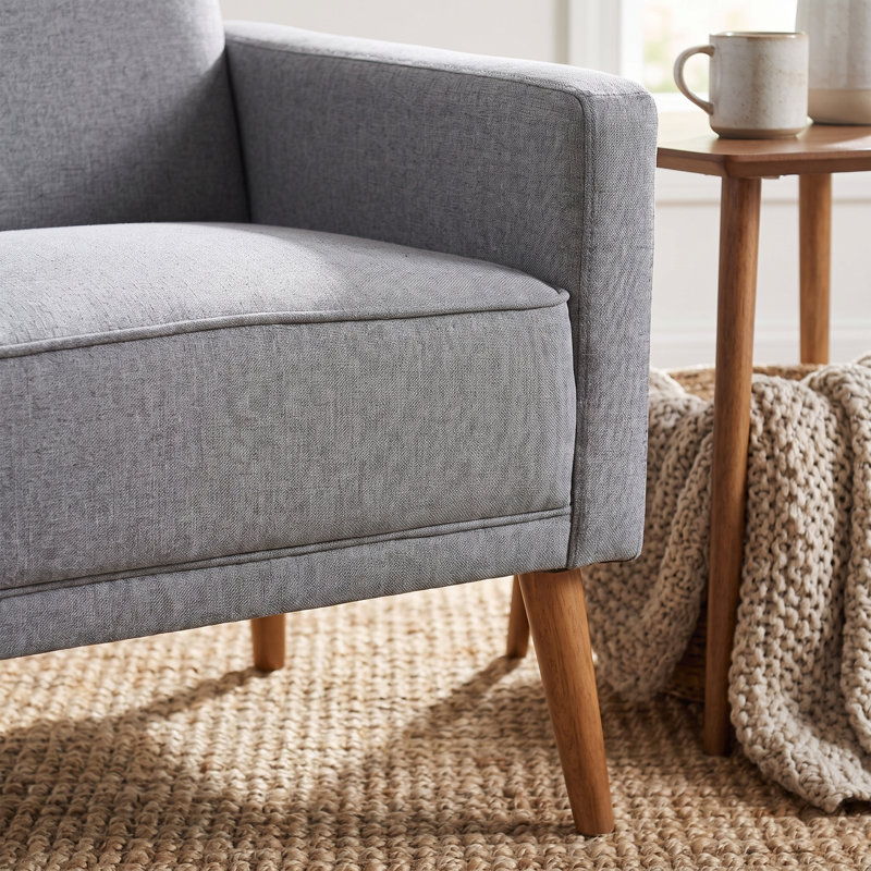 Neillsville Upholstered Armchair, Gray