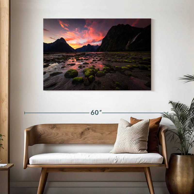 Ravi Milford Sound At Sunrise, 30" H x 45" W