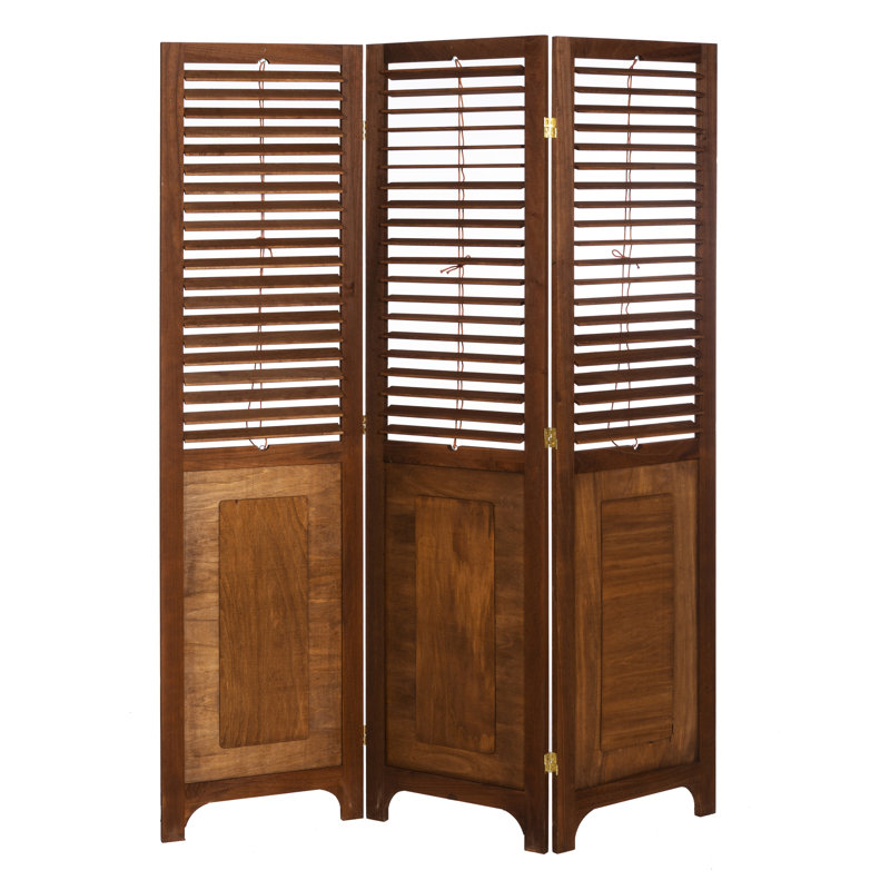 Cloison pliante en bois massif H 70 "Nolasco, 3
