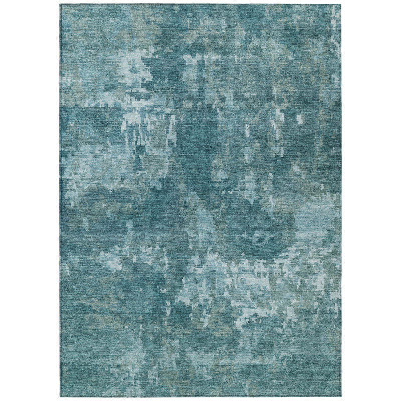 Machine Washable Indoor/Outdoor Chantille ACN2361 Casual Rug, Rectangle 10' x 14'