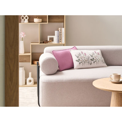 Floral Rectangular Throw Cushion