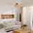 Jariel Rattan Flush Mount