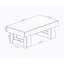 Table basse 42 po