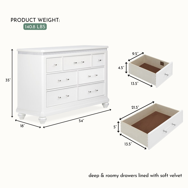 NOVA 18 W 7 - Drawer Dresser