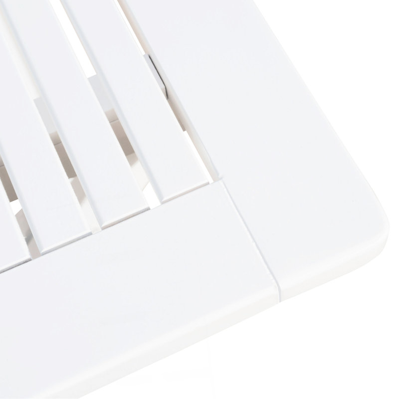 Table pliable 43,5 po Positano, White