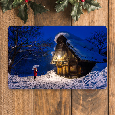 Napperon villes et cartes rectangulaire