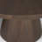 Dark Brown Wood Tapered Drum Nesting Coffee Tables