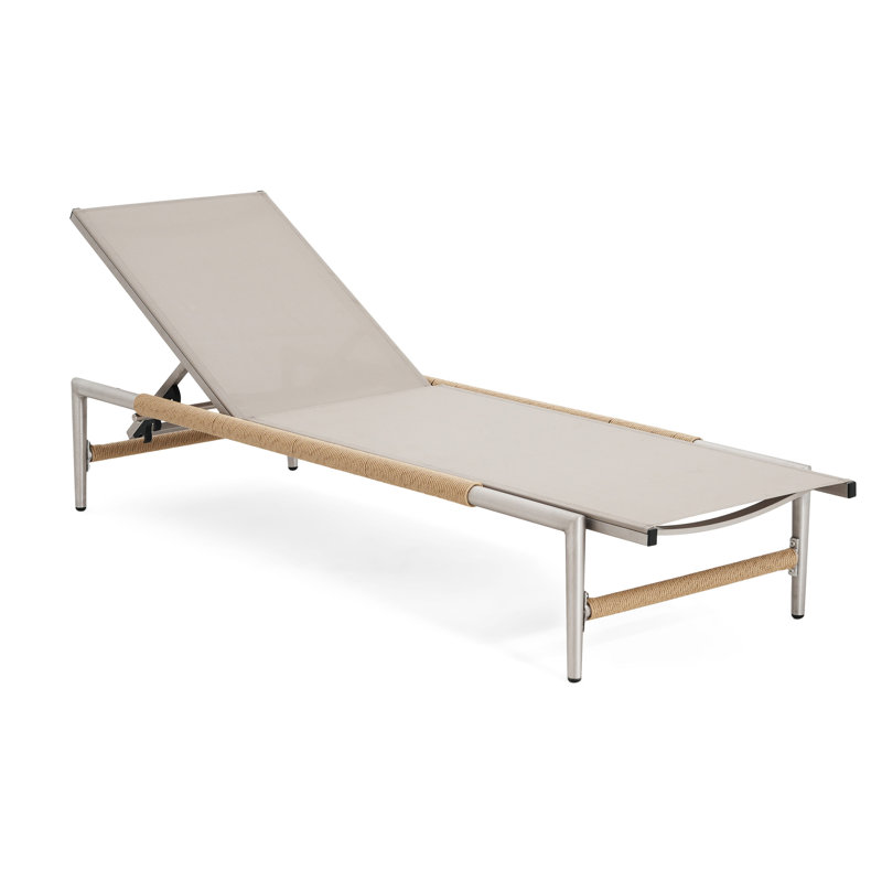 Hargrove Outdoor Patio Aluminun Chaise Lounge