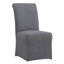 Chaise parsons rembourrée en coton Sela-737251749