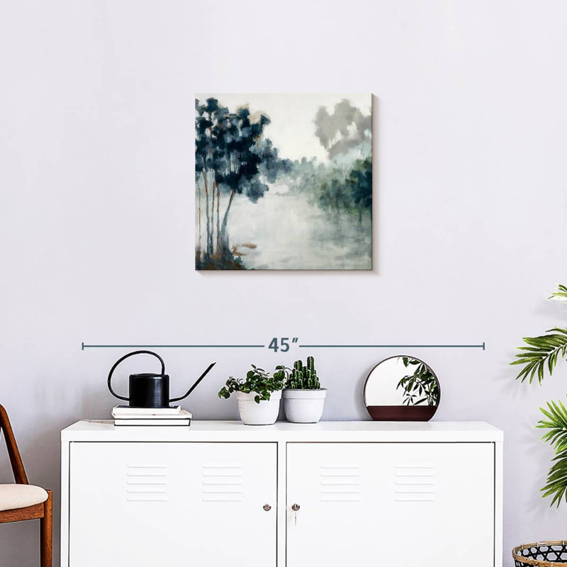 Soft Winter Light, 20" H x 20" W