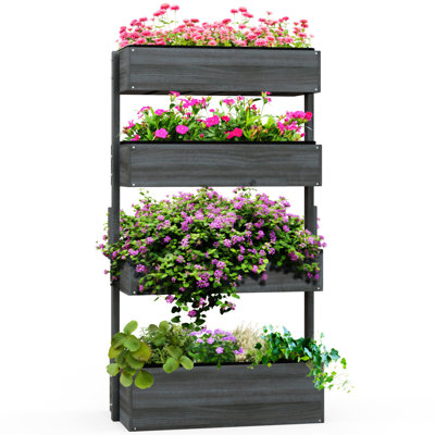 Jardinière verticale Outsunny