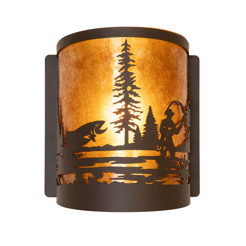 1 - Light Flush Mounted Sconce
