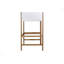 Loft Bed With Desk, Upholstered Loft Bed Frame With Ladder, Safety Guardrails,Rubber Wooden,Teddy Fleece Fabric Headboard/Footboard