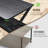 39.4" Black Rectangular Coffee Table with Storage Shelf for Living Room,350lbs Load Capacity, Easy Assembly-1764413664-1764413665