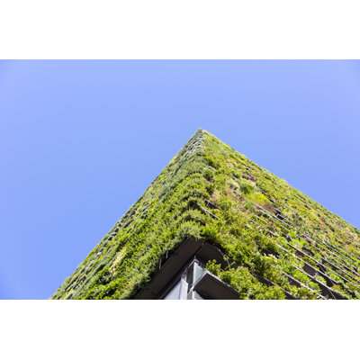 Low Angle View Of Appartment Building - Wrapped Canvas Art Prints