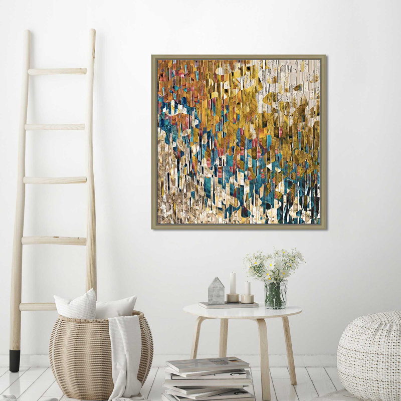 «Cleansed From All Sin, 1 John 1: 7» par Mark Lawrence, reproduction d'art, Cadre flottant champagne