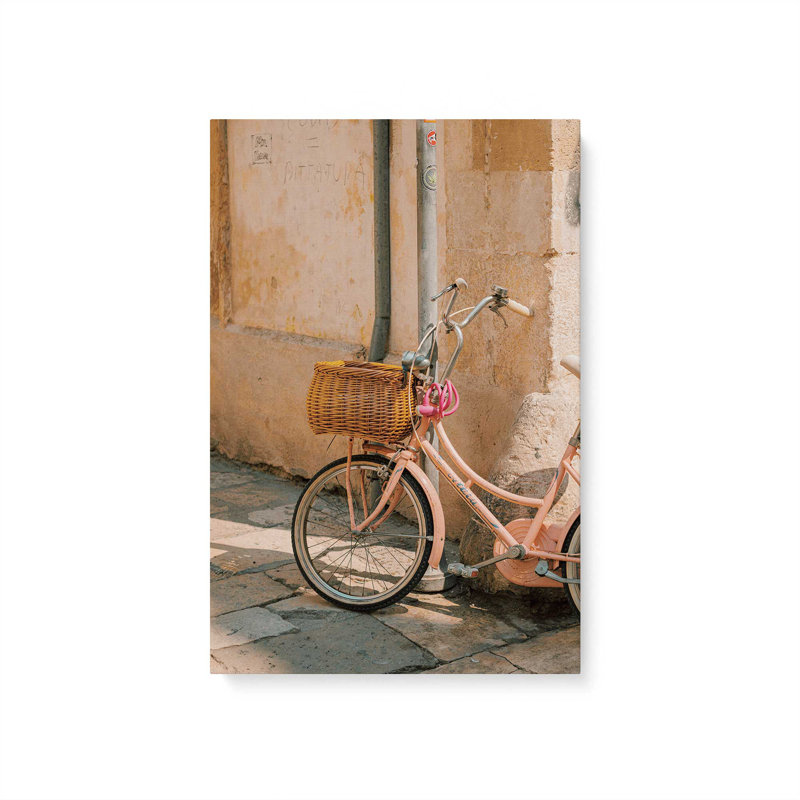 «Pastel Pedals», reproduction sur toile, Toile tendue, H 48 po x l 32 po x P 1,25 po