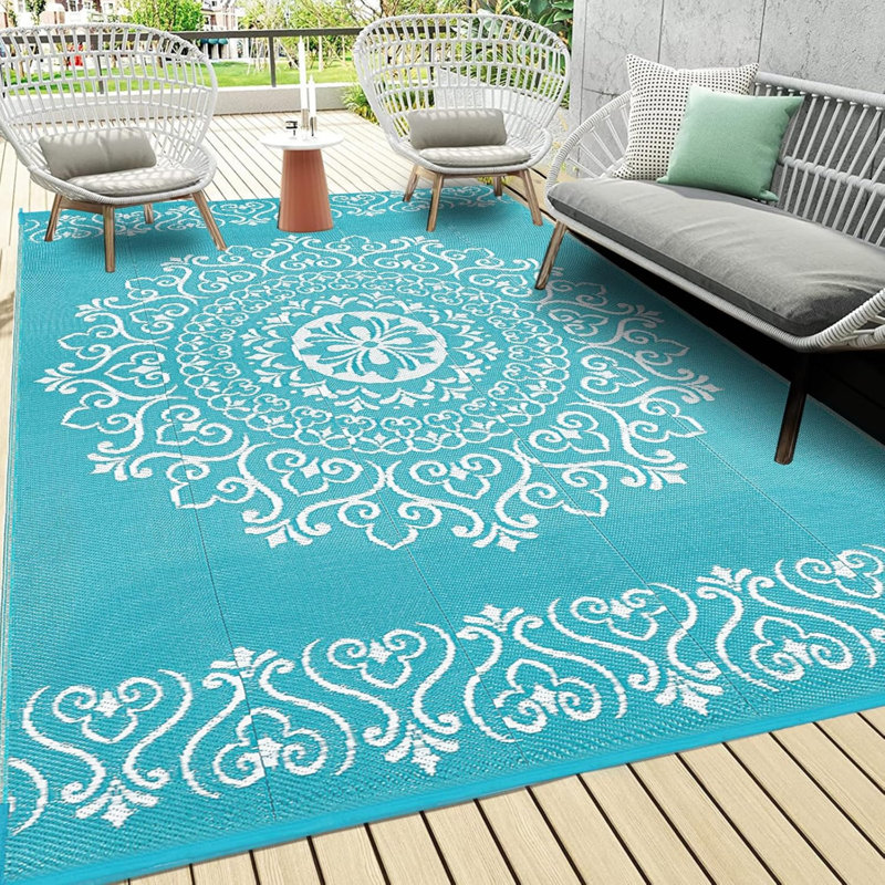 Outdoor Rug, Rectangle 6' x 9'