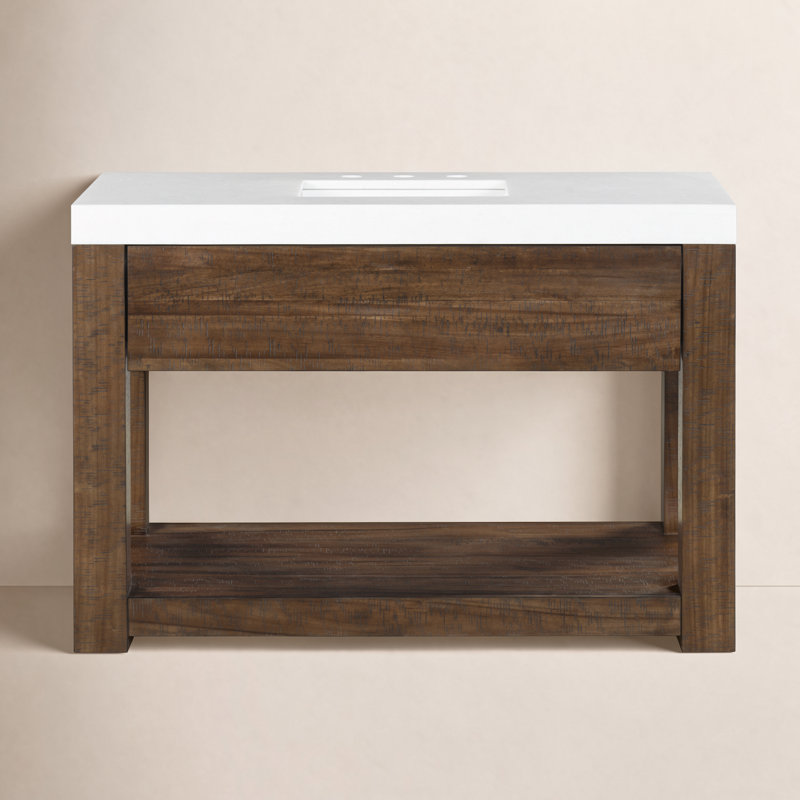 Felipe Alberto Single Bathroom Vanity, 48"