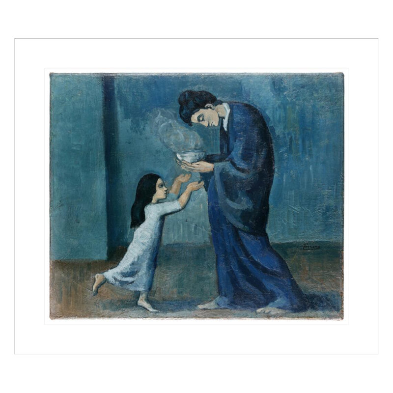 «By Pablo Picasso», estampe numérique encadrée, H 23,5 po x l 26,77 po