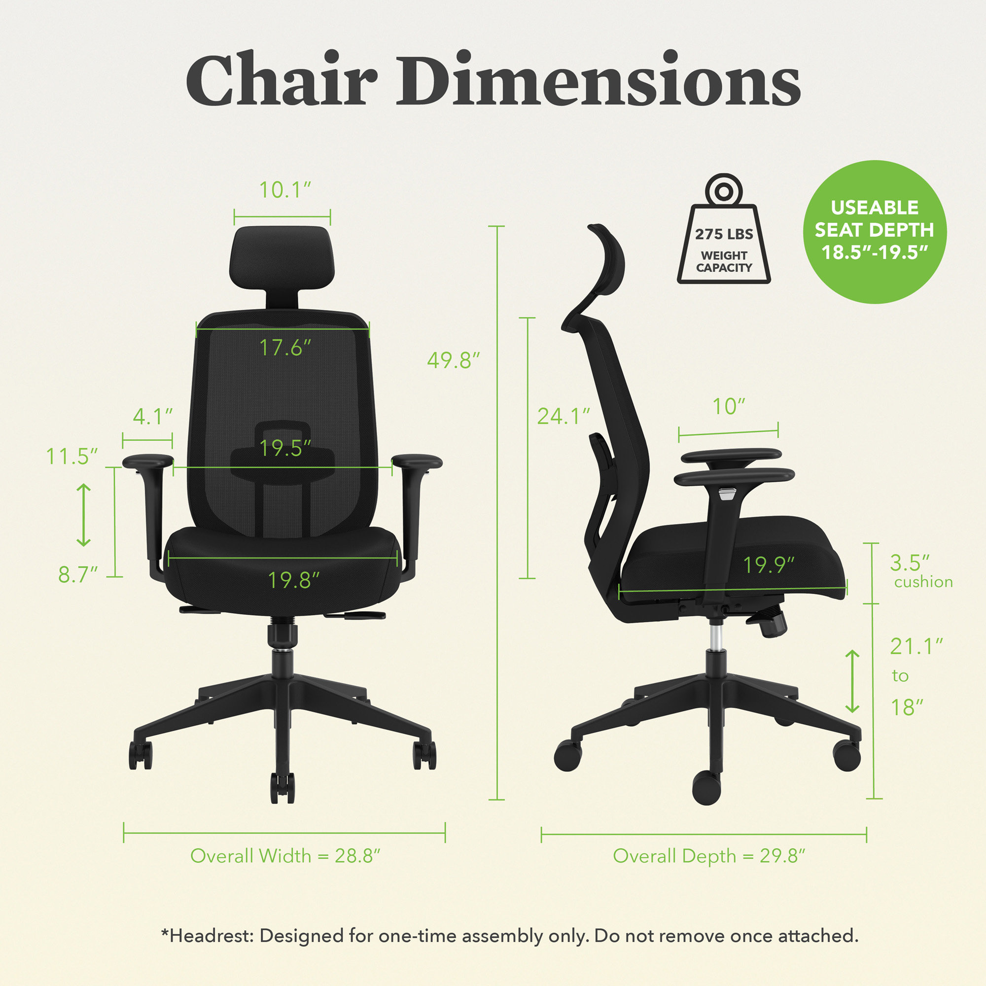Product Dimensions