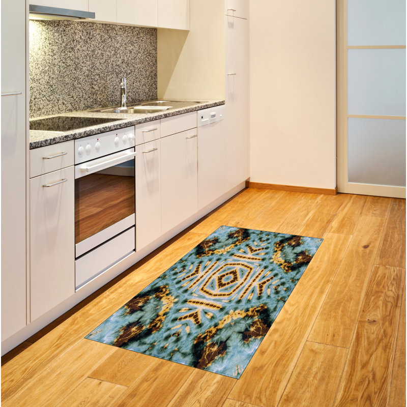 Hippie High Density Long Fiber Poly Threads Decorative Area Rug Carpet, Rectangle 2'7" x 5'
