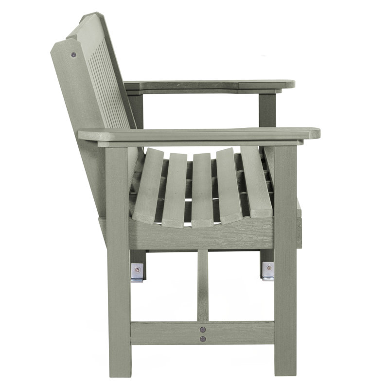 Banc de jardin en plastique Lunz, Eucalyptus