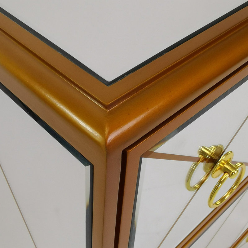Rhema Chest Of Drawers, Gold