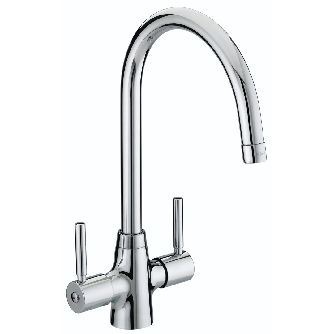 Monza Double Handle Monobloc Mixer Tap
