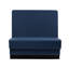 Banquette de restaurant double face - bleu marine-117196480
