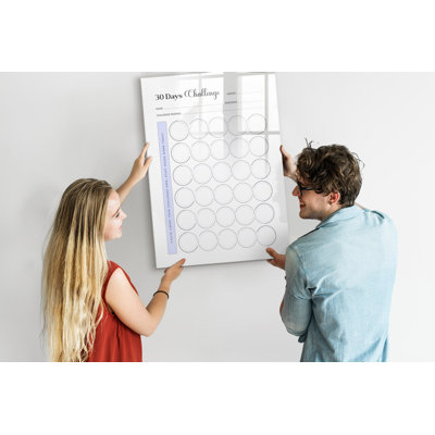 Magnetic Glass Photo Memo Board