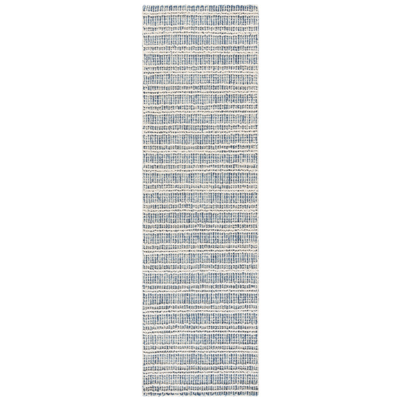 Metro 810 Hand Tufted 80% Wool; 20% Cotton Striped Rug, 2'-3" X 8'-0" Runner