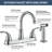 Kitchen Faucet with Sprayer, Kitchen Sink Faucet, 3 Hole RV Faucet for Kitchen Sink, Stainless Steel Kitchen Faucet with Side Sprayer-93535741