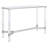 Nikkayla 51'' Glass Top Console Table-2141383302