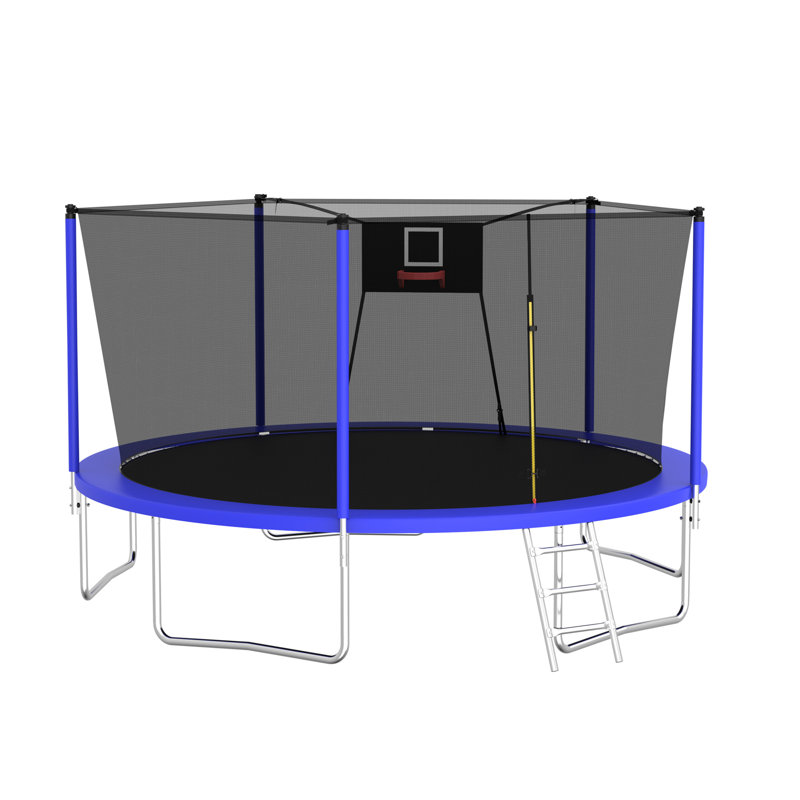 Trampoline 14 pi, Bleu