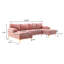 Canapé modulaire moderne / moderne COOLMORE-1120543389