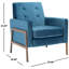 Fauteuil en velours 29 po Mansell-512663681