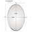 Devan Glass Oval Wall Mirror-32784248