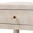 Adella Baxton Studio Dansby Modern Beige Faux Shagreen 1-Drawer End Table