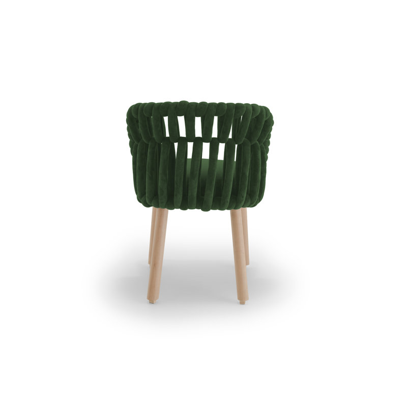Knit Chair, Deep Green