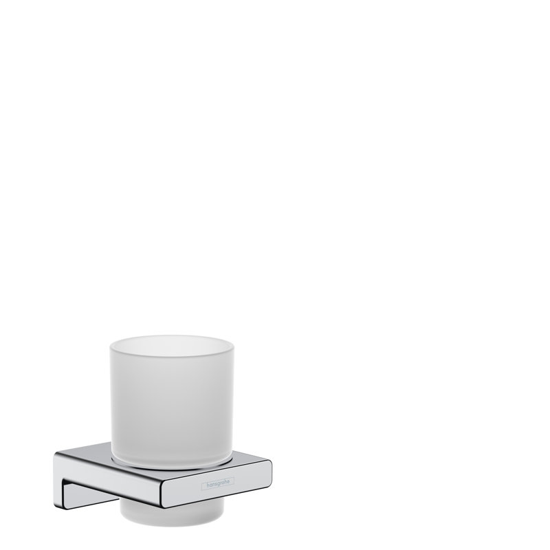 Hansgrohe AddStoris Toothbrush Tumbler, Chrome
