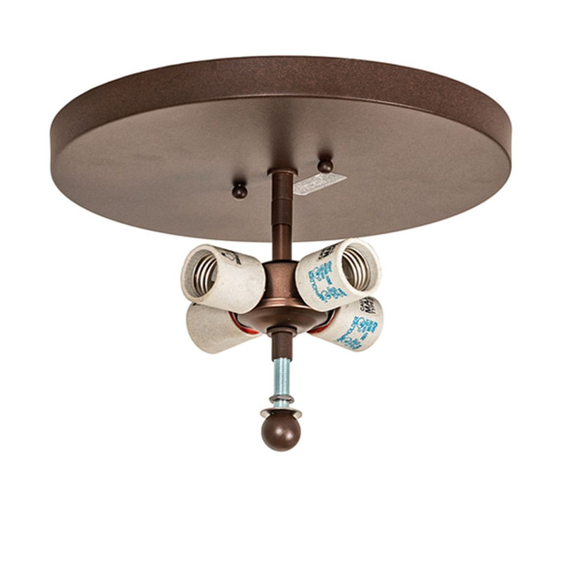Craftsman 4 - Light Semi Flush Mount
