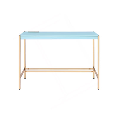 Modern And Practical Writing Desk With USB Port For Efficient Work