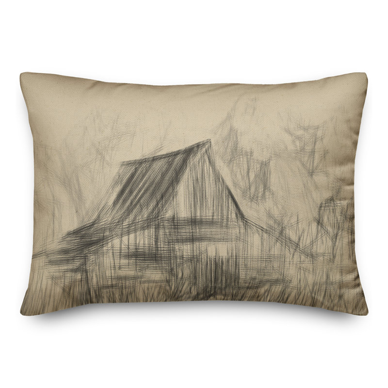  Housse et insert de coussin carré S Barn