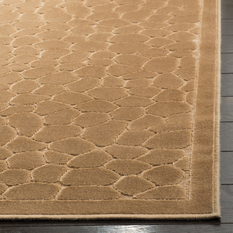 Tapis géométrique Martha Stewart Reptilian Performance, Rectangle 2 pi 7 po x 4 pi