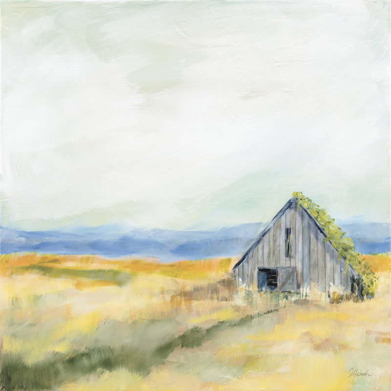 Ranch Barn by Sue Schlabach - Wrapped Canvas Painting, 91cm H x 91cm W x 3.8cm D