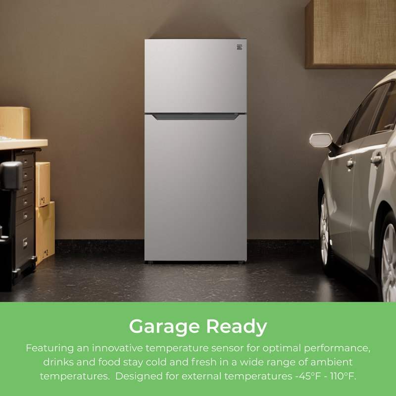 18.1 cu. ft. Top Freezer Refrigerator, Stainless Steel